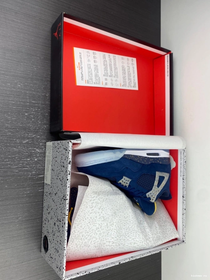 Cheap MAX (PE) Air Michigan AJ4-1036660 Retro 4 Jordan 0728